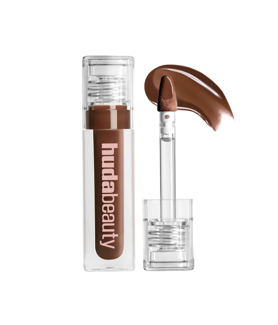 Huda Beauty Faux Filler Extra Shine Lip Gloss – High-Shine Plumping Gloss