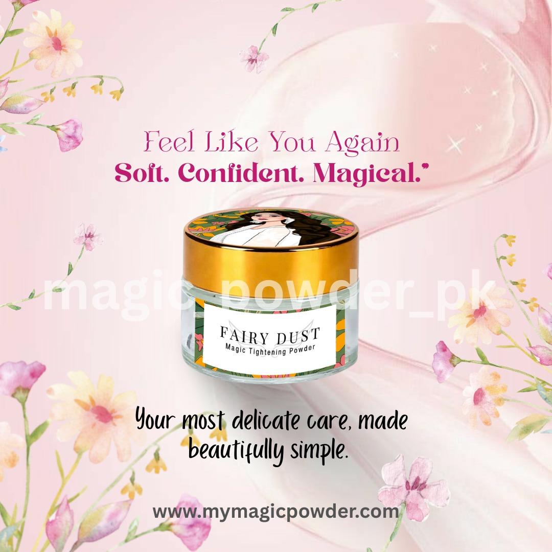 Fairy Dust Magic Tightening Powder – 50ml | Natural Intimate Firmness - mymagicpowder