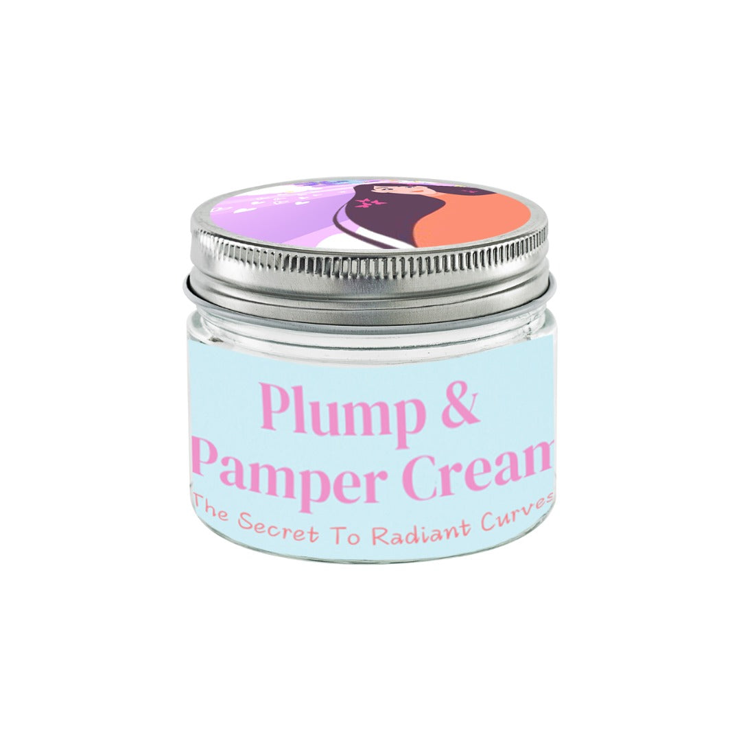 Plump & Pamper Breast Enlargement Cream | Natural Breast Enhancement - mymagicpowder