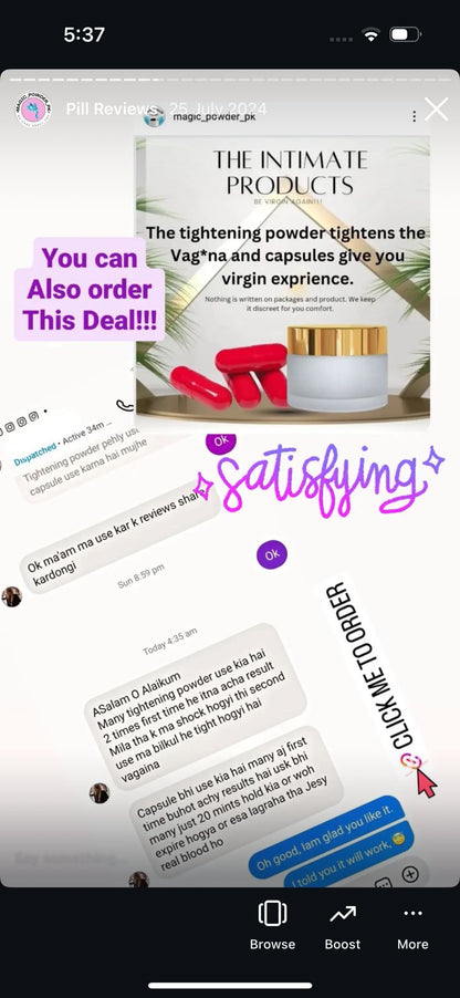 Be Virgin Again Complete set - mymagicpowder