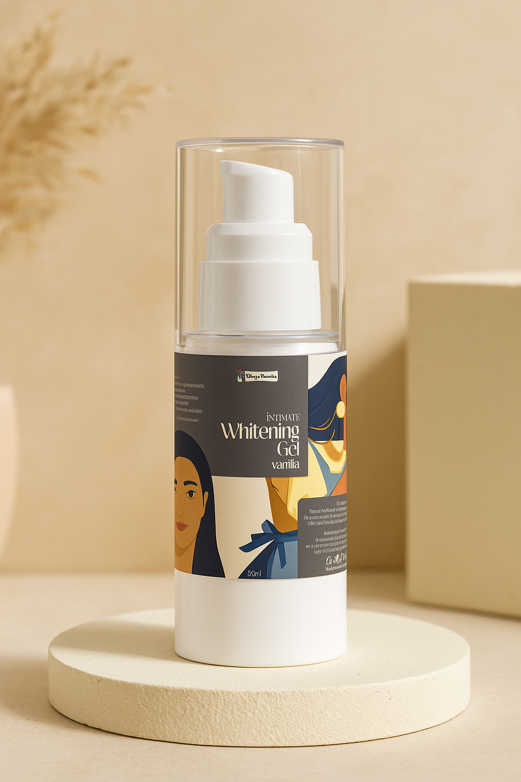 Intimate Whitening Gel Vanilla | Natural Intimate Brightening & Lightening - mymagicpowder