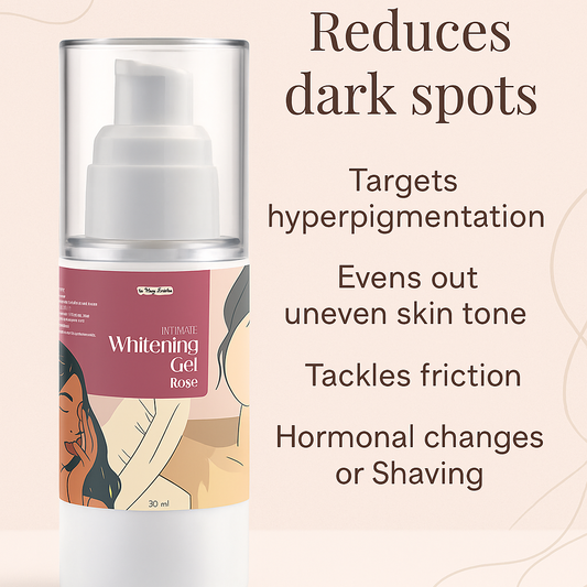 Intimate Whitening Gel – Rose | Natural Intimate Brightening Solution - mymagicpowder